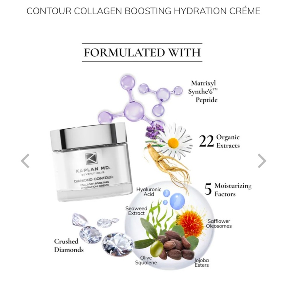 Kaplan MD Diamond Contour Collagen Boosting Hydration Créme - Picture 3 of 5